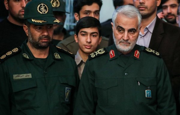 One of the many images posted by the regime in recent days of slain IRGC Quds Force commander Qassem Soleimani. [Iranian Ministry of Defence]