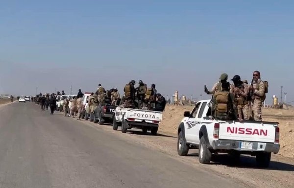 Kataib Hizbullah fighters mobilised in Iraq's Anbar province on February 6 in a move that local officials said intended to exert pressure on political leaders and residents. [File]