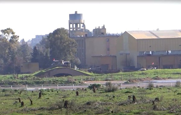 Al-Nairab military airport is seen here in a photo taken in 2013. Iran is trying to take total control of the airport. [Screenshot from video/Halab News Network]