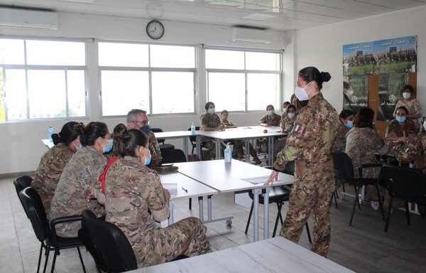 Women attend a Directorate of Civil-Military Co-operation training course run by the Italian Mission in Lebanon on June 14. [Lebanese Army Command Directorate of Guidance]