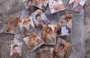 ISIS victims exhumed from mass grave near 'hotel of horrors' in Manbij, Syria