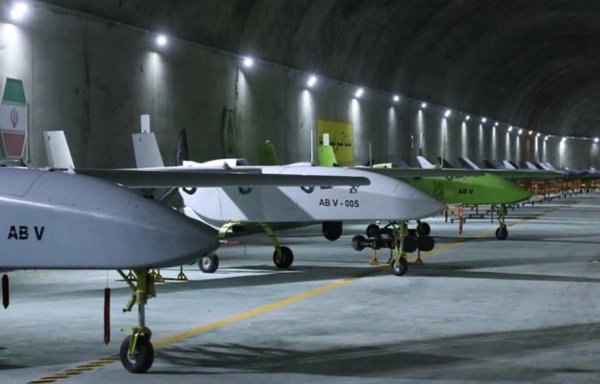 Sky News reported that Russia flew €140 million in cash and a selection of captured US- and UK-made weapons to Iran in return for dozens of deadly drones. In this picture, drones are seen at an underground site at an undisclosed location in Iran. [Afghanistan International]
