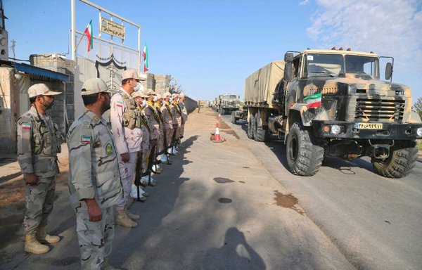 The Iranian military's 2021 drill on the border with Azerbaijan caused Baku's wrath. [Fararu]