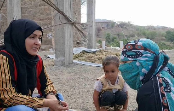 A Yemeni woman recounts her journey of repeated displacement following Houthi attacks on her home in Taez. [National Committee to Investigate Alleged Violations of Human Rights]