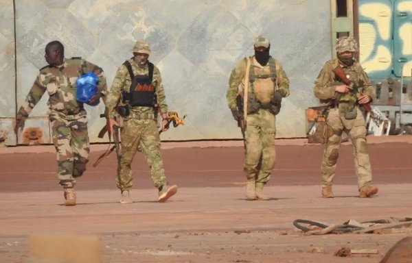 Wagner mercenaries in Mali in 2022. [Wagner Group]
