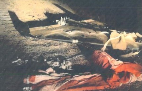 This Waeed-type drone was discovered in Oman and appears to show a parachute. [UN Panel of Experts on Yemen February 21 report to UN Security Council]