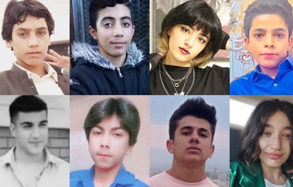 A number of minors killed during Iran's recent protests. [Twitter via Amnesty International]