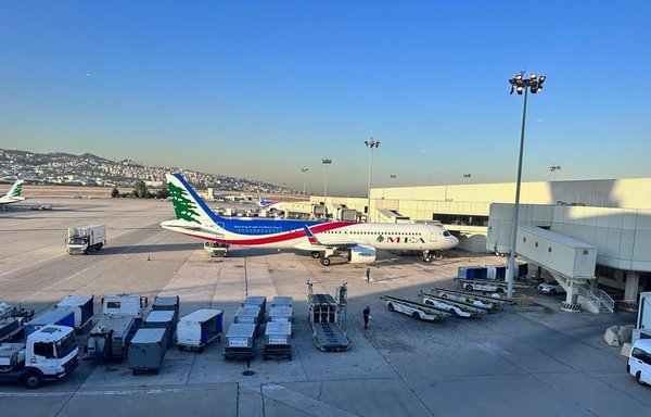 View of the tarmac at Beirut Rafic Hariri International Airport on July 11. [Nohad Topalian/Al-Mashareq]